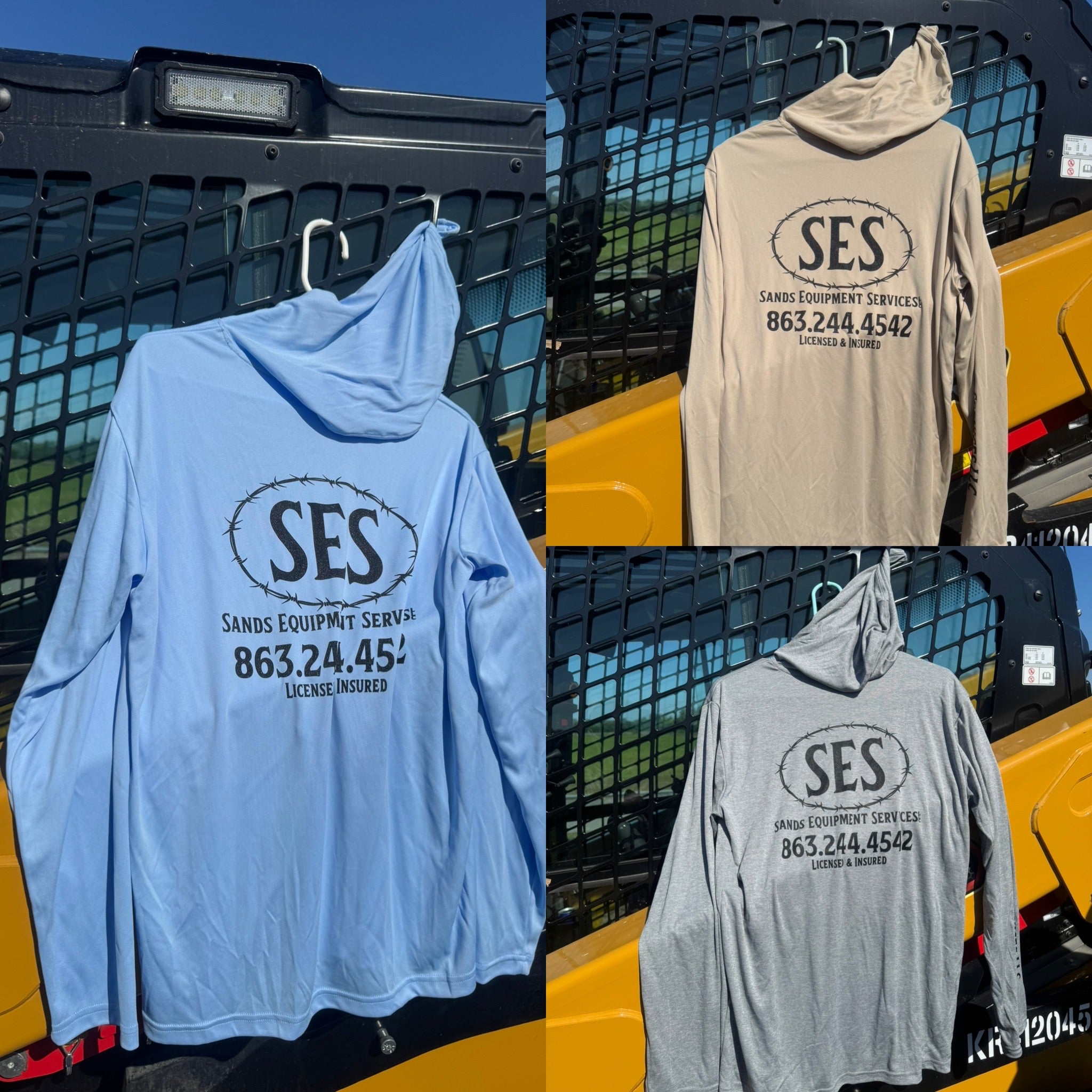 Long Sleeve Hooded SES Shirts